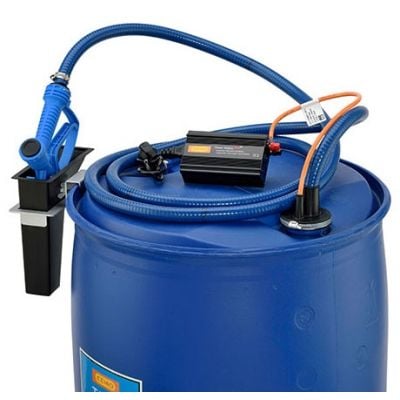 Pumpenset CENTRI SP 30, 12 V für AdBlue®, Diesel, Wasser, Kühlerfrostschutzmittel, Set mit Netzgerät, Schlauch, Zapfventil